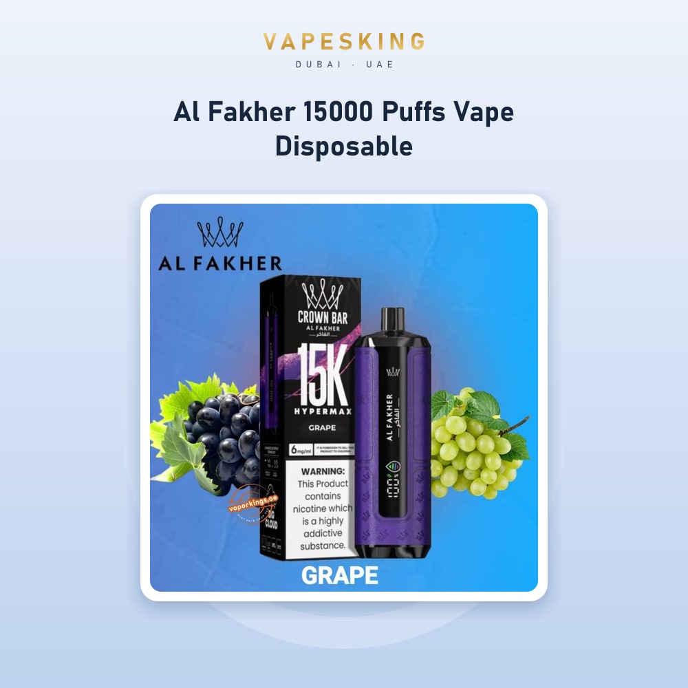 Al Fakher 15000 Puffs Disposable Vape — disposable vape in stock at Vapes King Dubai, Dubai