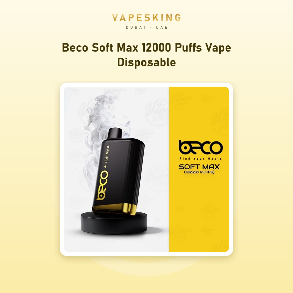 Beco Soft Max 12000 Puffs Disposable Vape — disposable vape in stock at Vapes King Dubai, Dubai