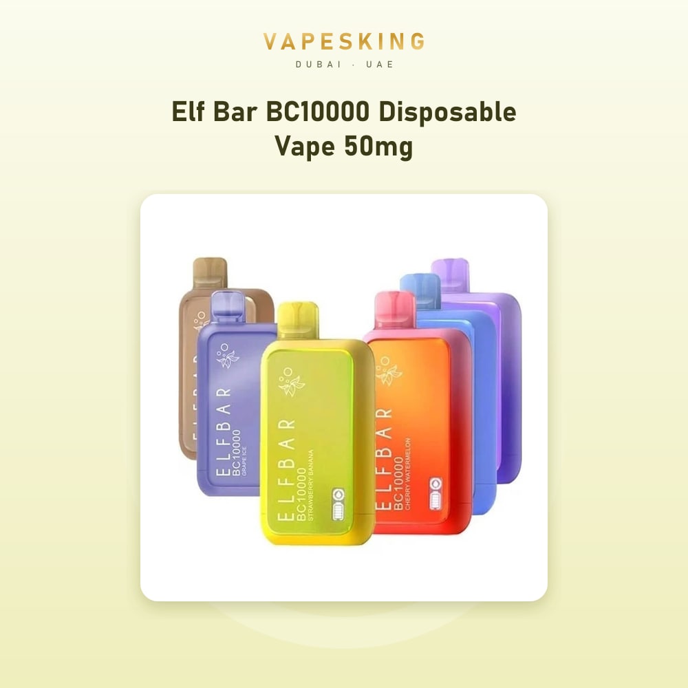 Elf Bar BC10000 Disposable Vape 50mg — disposable vape in stock at Vapes King Dubai, Dubai
