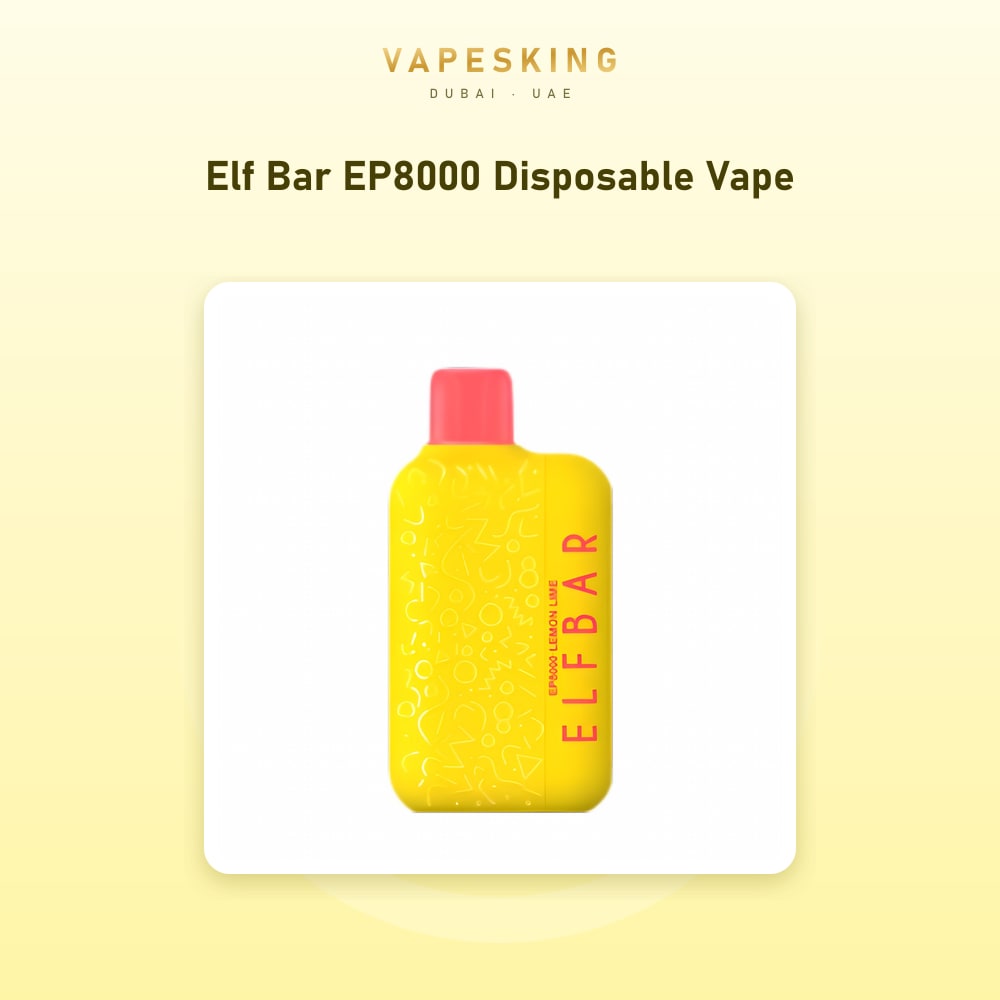 Elf Bar EP8000 Disposable Vape — disposable vape in stock at Vapes King Dubai, Dubai