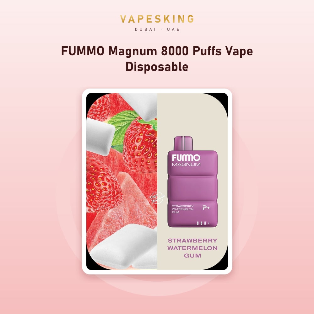 FUMMO Magnum 8000 Puffs Disposable Vape — disposable vape in stock at Vapes King Dubai, Dubai