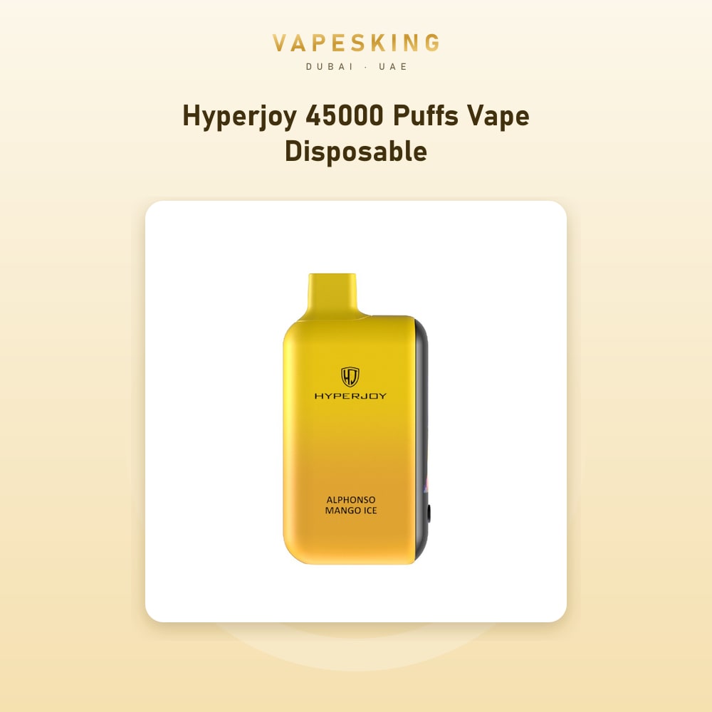 Hyperjoy 45000 Puffs Disposable Vape — disposable vape in stock at Vapes King Dubai, Dubai