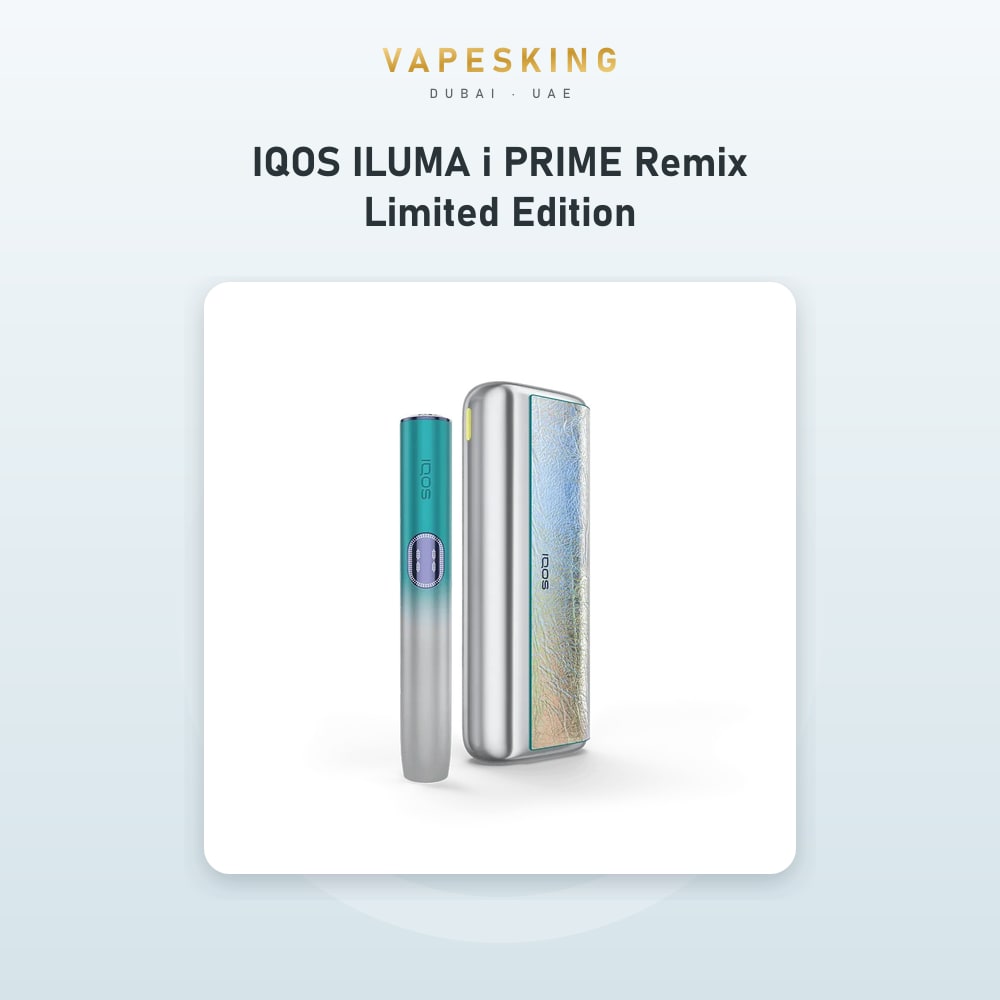 IQOS ILUMA i PRIME Remix Limited Edition heated tobacco device kit — in stock at Vapes King Dubai
