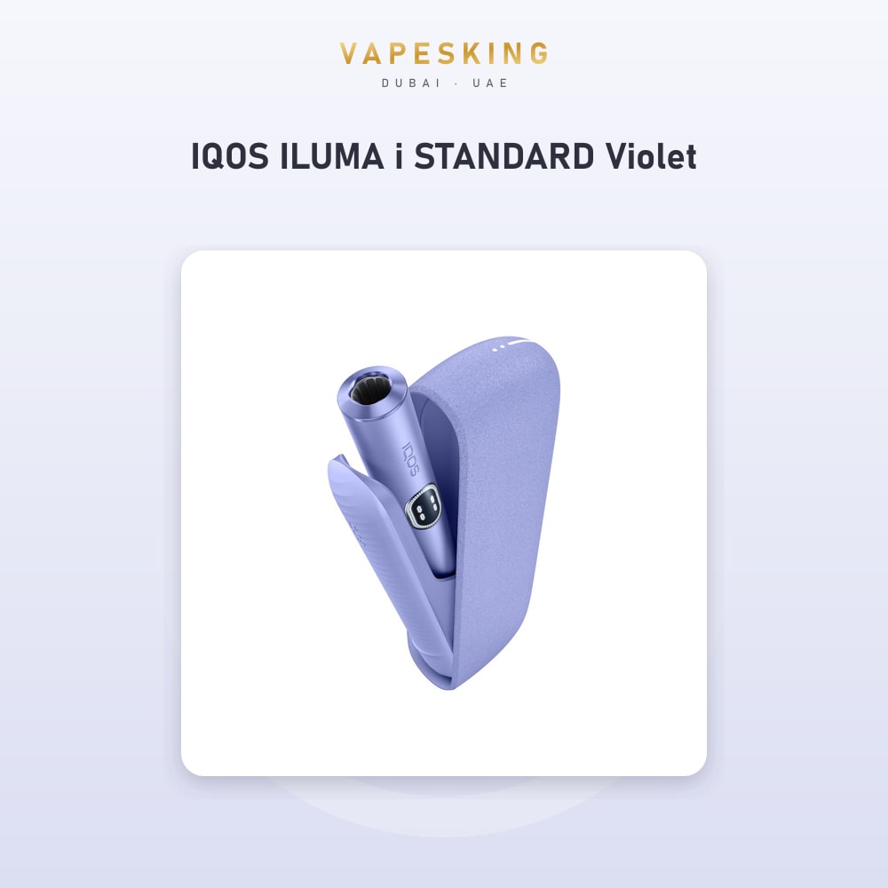 IQOS ILUMA i STANDARD Violet heated tobacco device kit — in stock at Vapes King Dubai