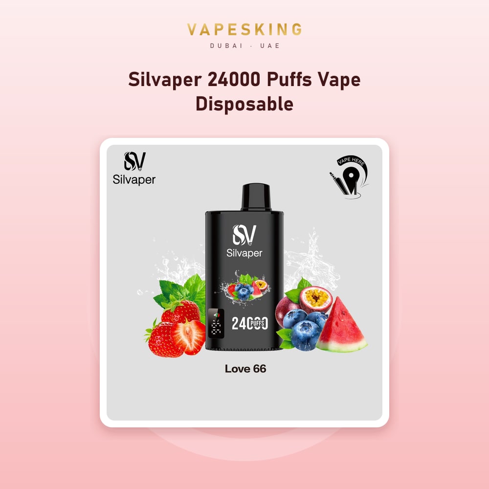 Silvaper 24000 Puffs Disposable Vape — disposable vape in stock at Vapes King Dubai, Dubai