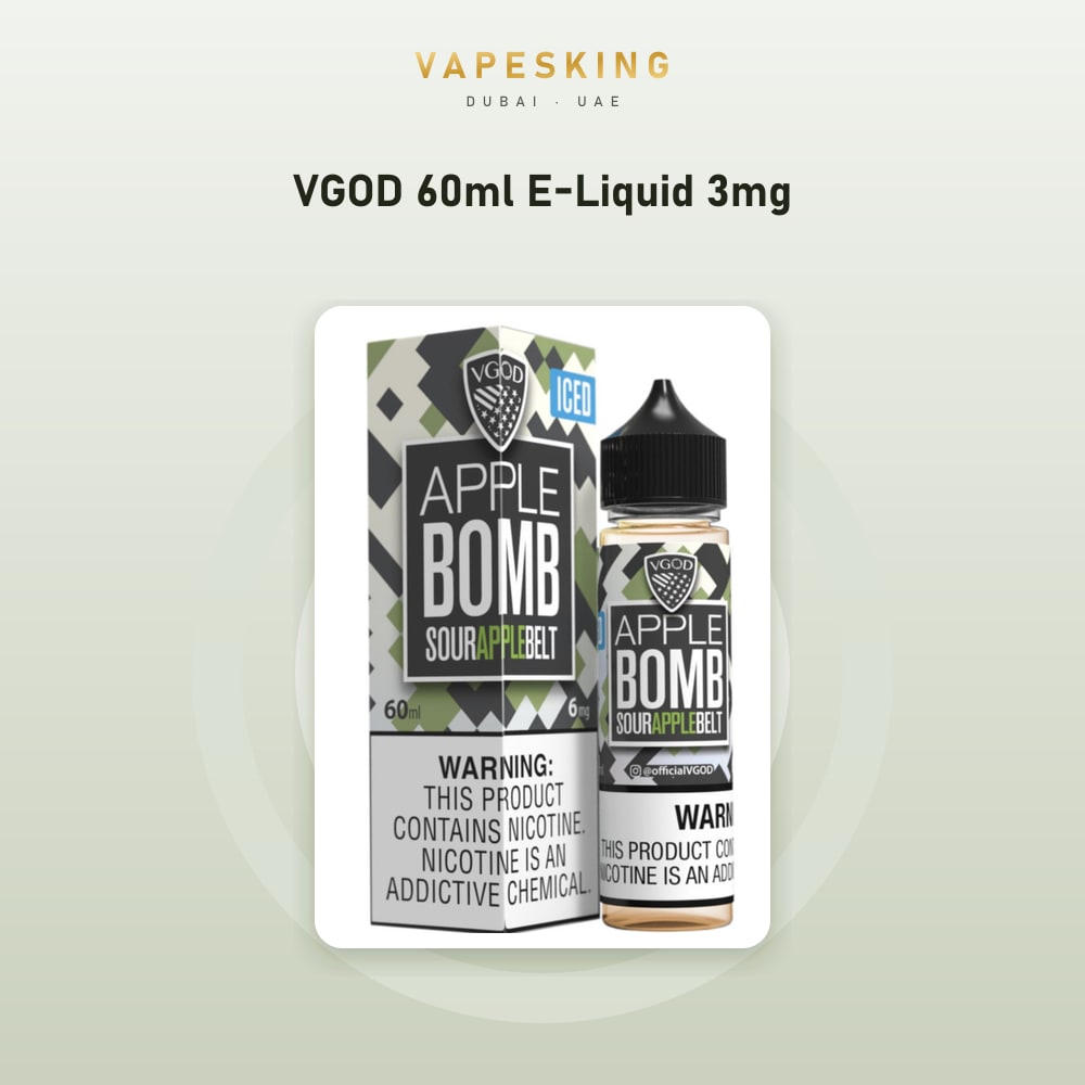 VGOD 60ml E-Liquid 3mg — e-liquid in stock at Vapes King Dubai, Dubai