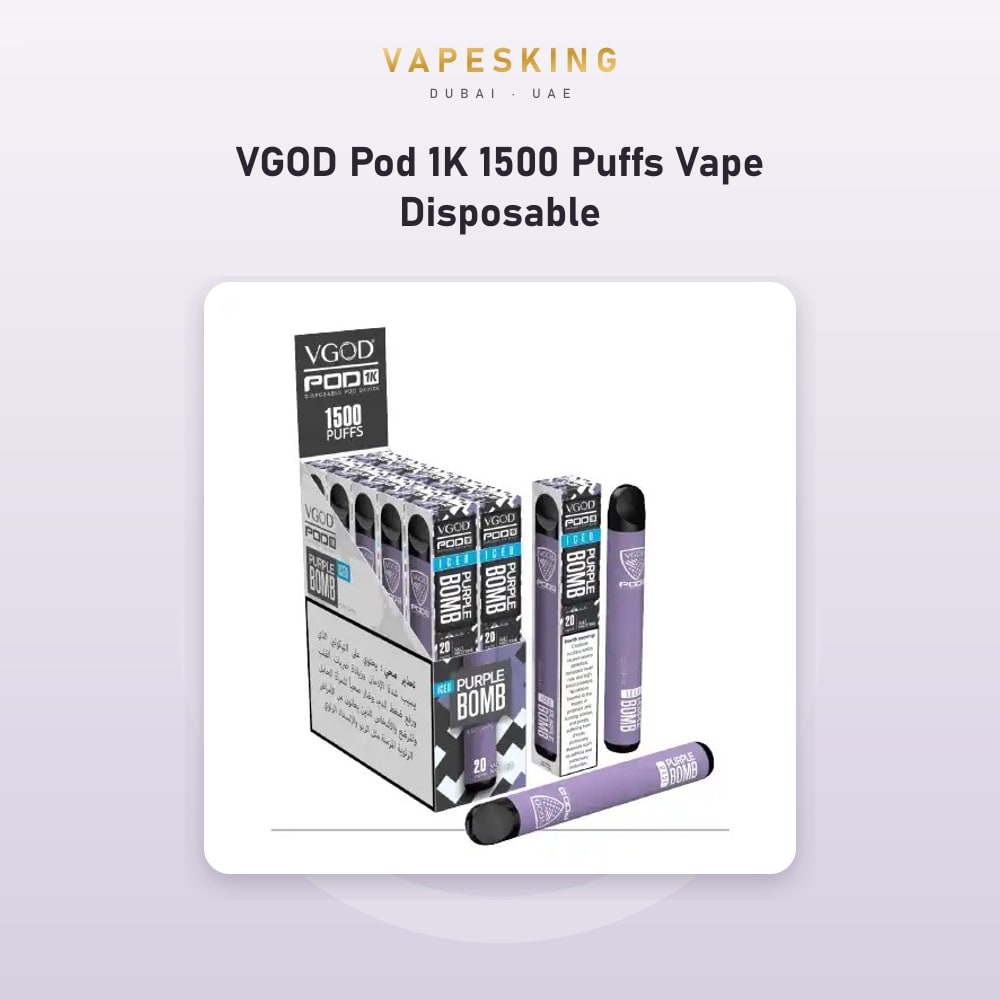 VGOD Pod 1K 1500 Puffs Disposable Vape — disposable vape in stock at Vapes King Dubai, Dubai