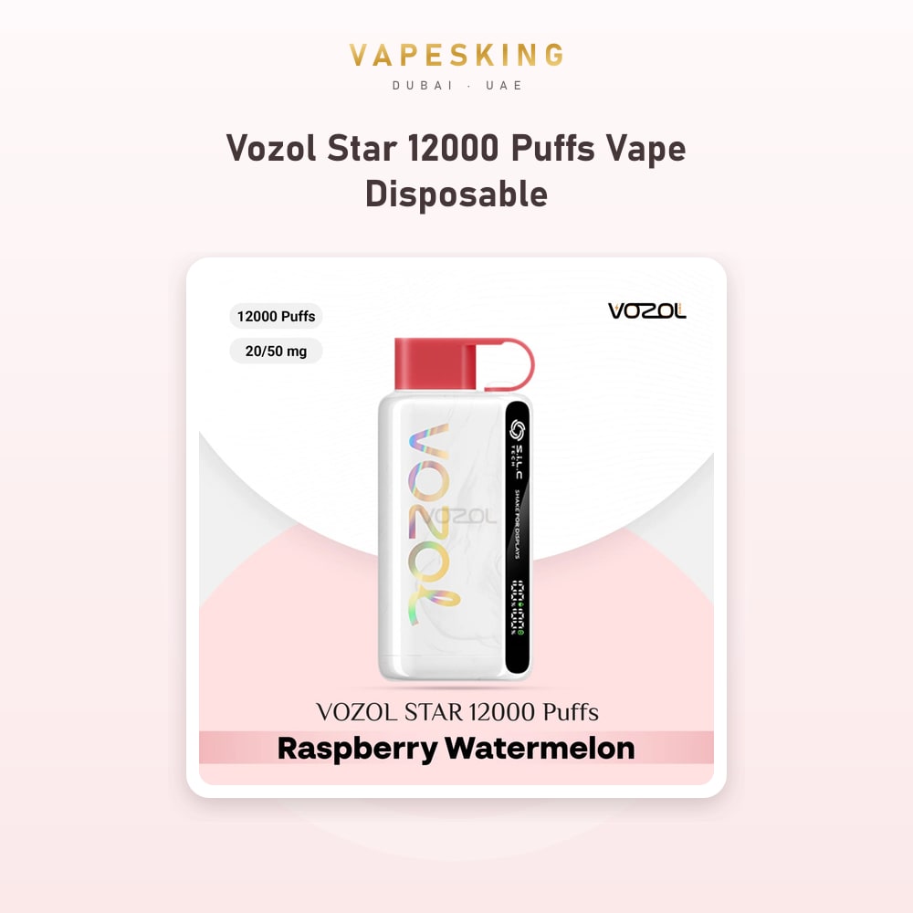 Vozol Star 12000 Puffs Disposable Vape — disposable vape in stock at Vapes King Dubai, Dubai